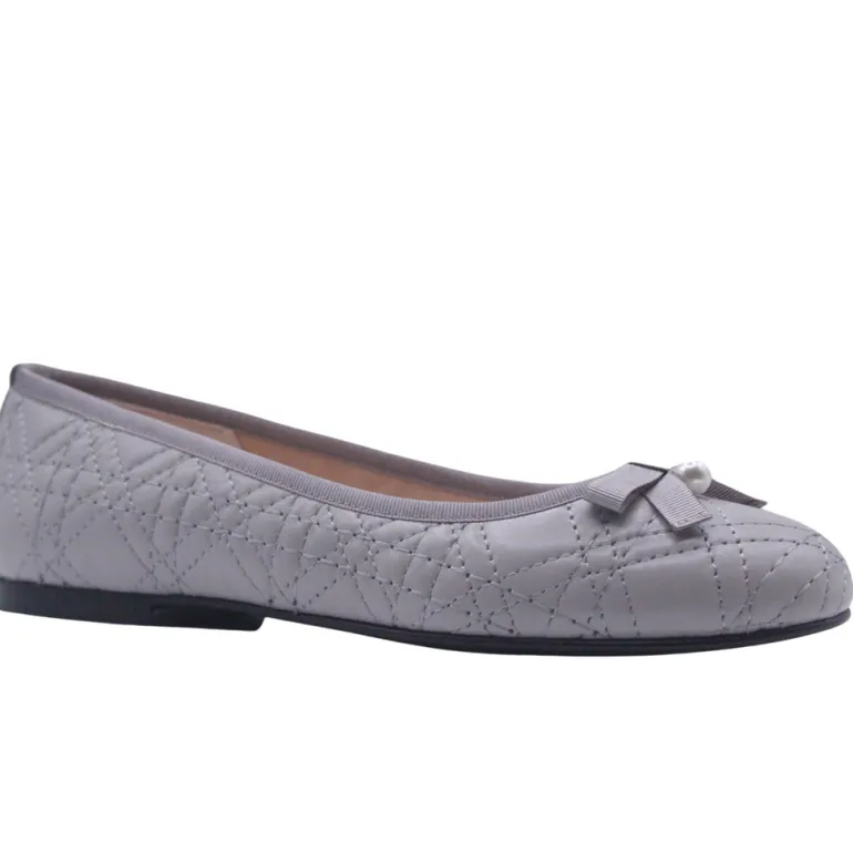 Candiace - Grey Leather