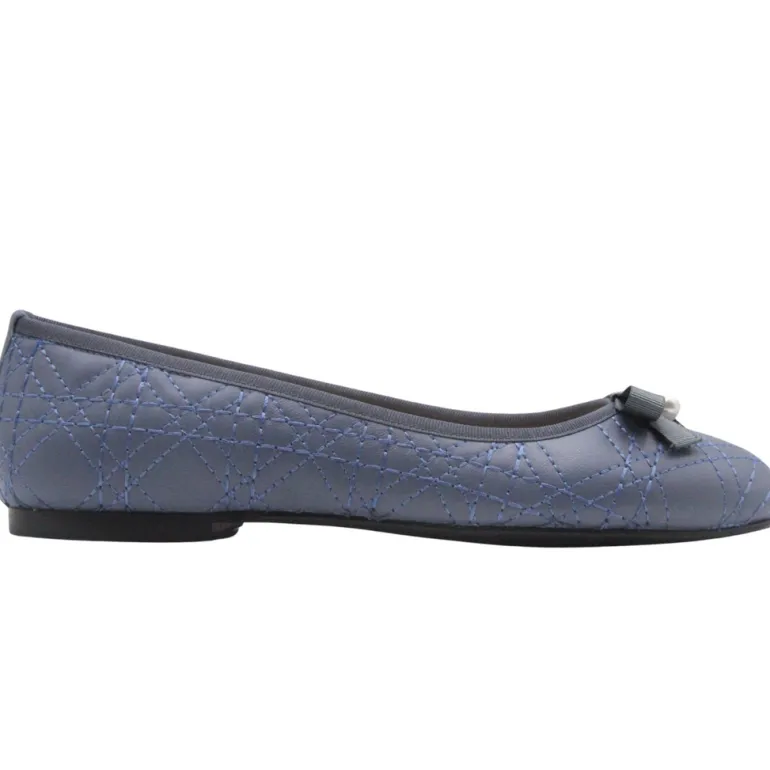 Candiace - Slate Blue Leather