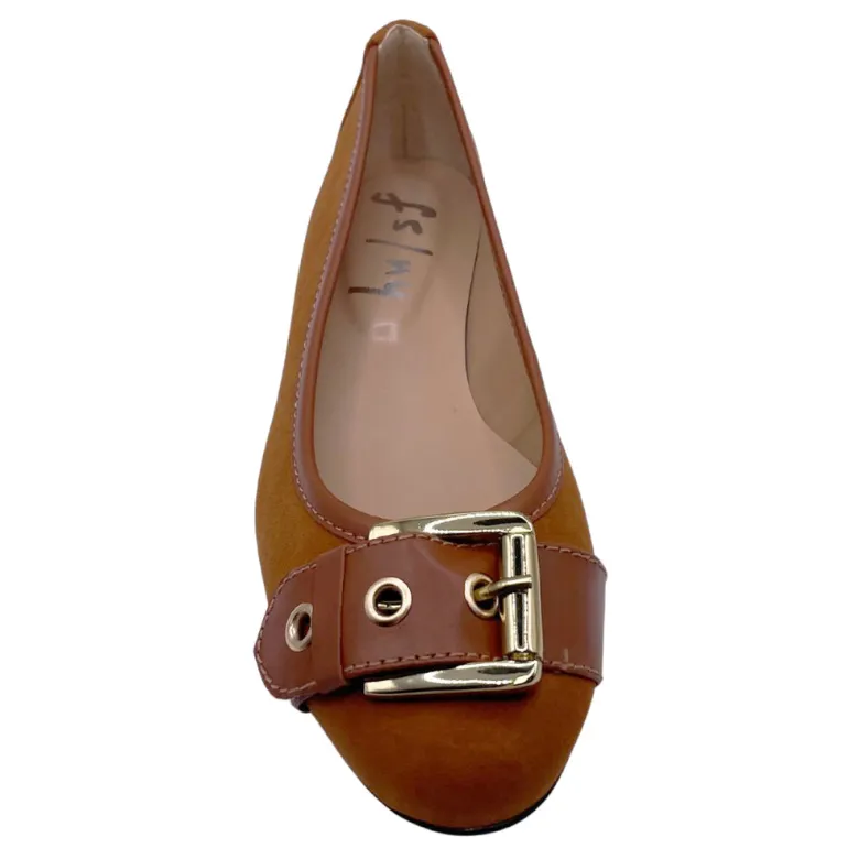 Ditto - Cognac Suede