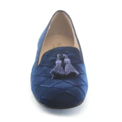 Eloise - Blue Quilt Velvet