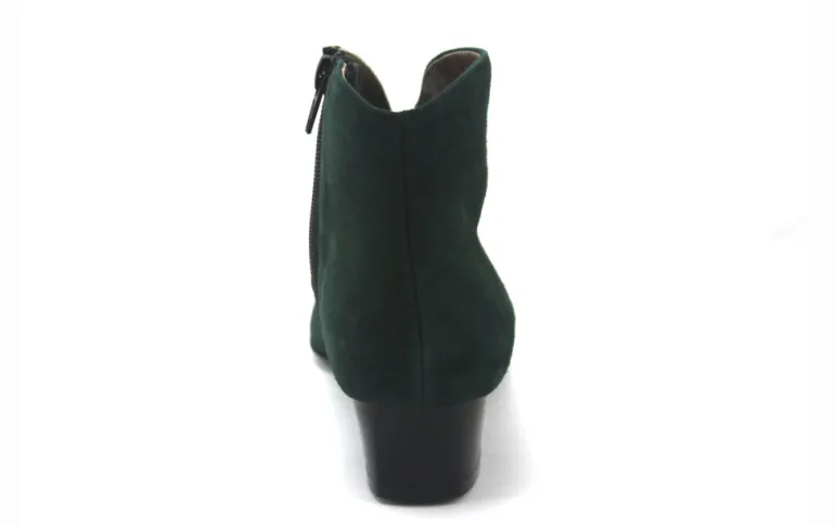 Eva - Hunter Green Suede