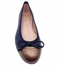 Index - Navy Bronze Leather