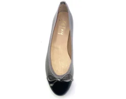 Index - Pewter Black Leather