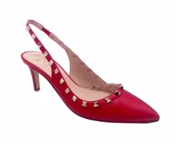 Jaclyn - Red Leather