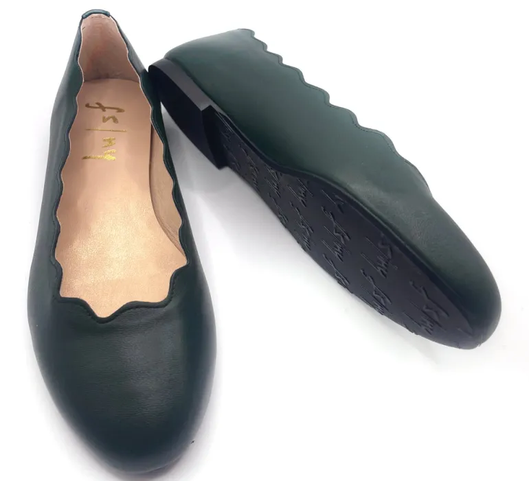 Jigsaw - Hunter Green Leather