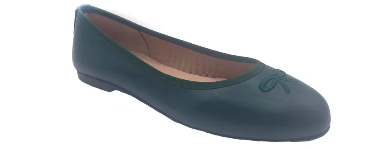 Kathy - Emerald Green Leather
