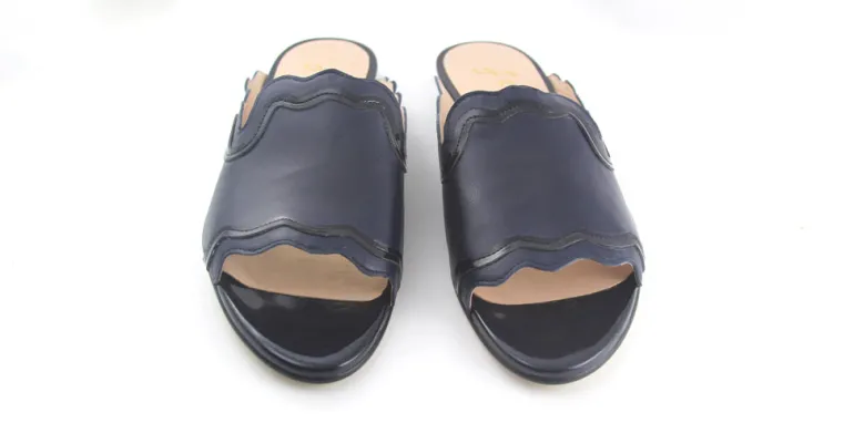 Kennedy - Navy Leather
