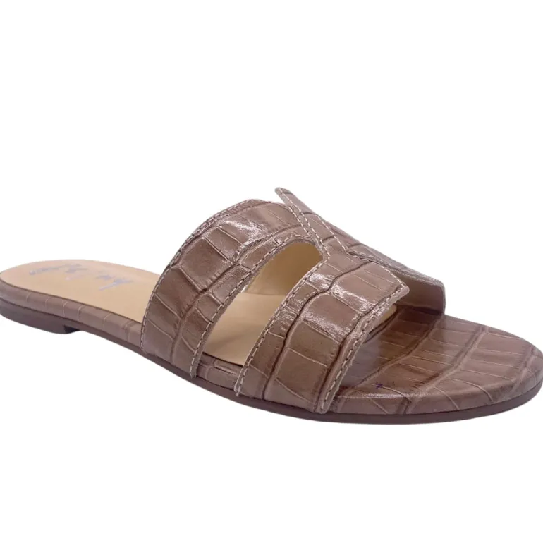 Livia - Taupe Croco