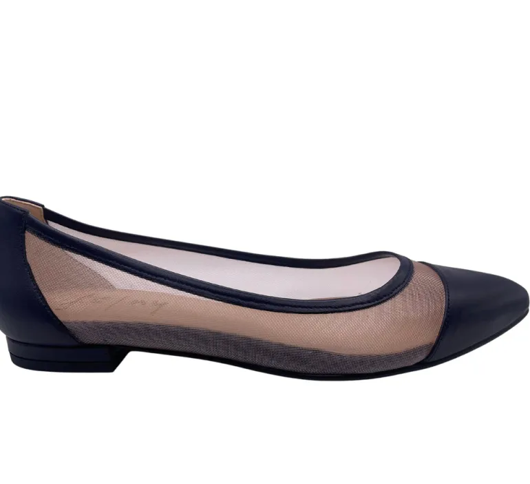 Mallory - Navy Mesh