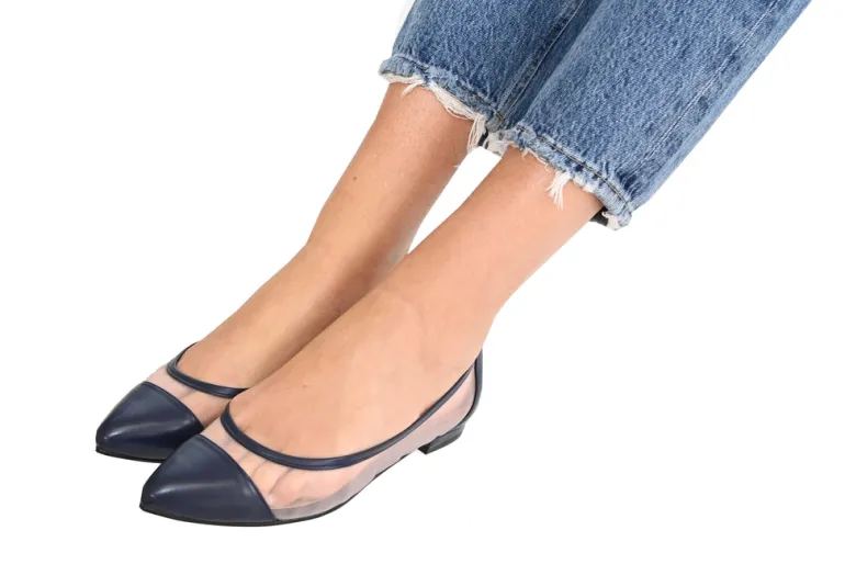 Mallory - Navy Mesh