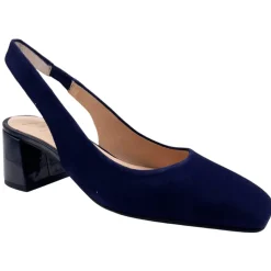 Mila - Navy Suede