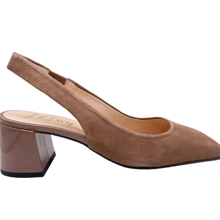 Mila - Taupe Suede