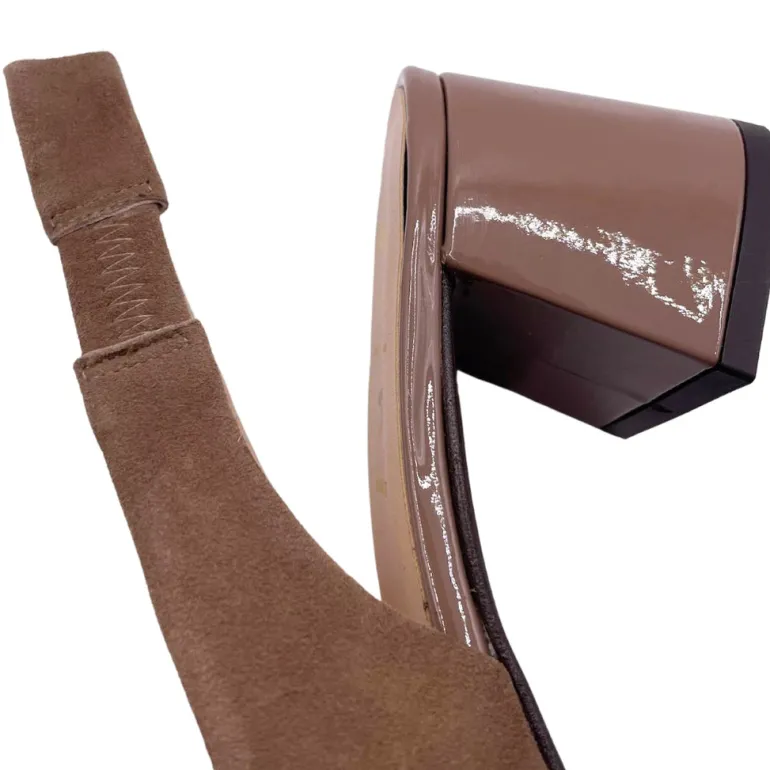 Mila - Taupe Suede