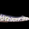 Naomi - Navy Floral Leather