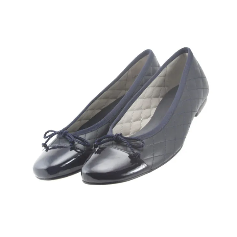 Passport Leather Sole - Navy
