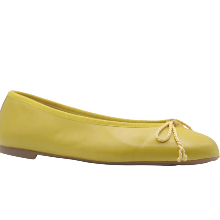 Pearl - Yellow Leather