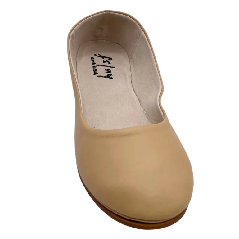 Sloop - Beige Leather