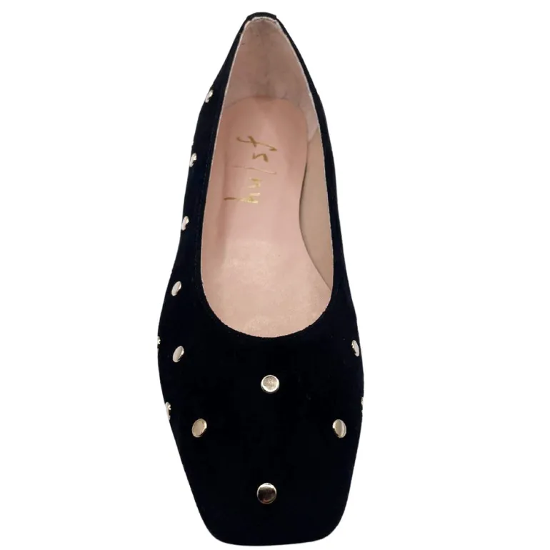 Sophie - Black Suede