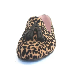 Stacey - Beige Leopard