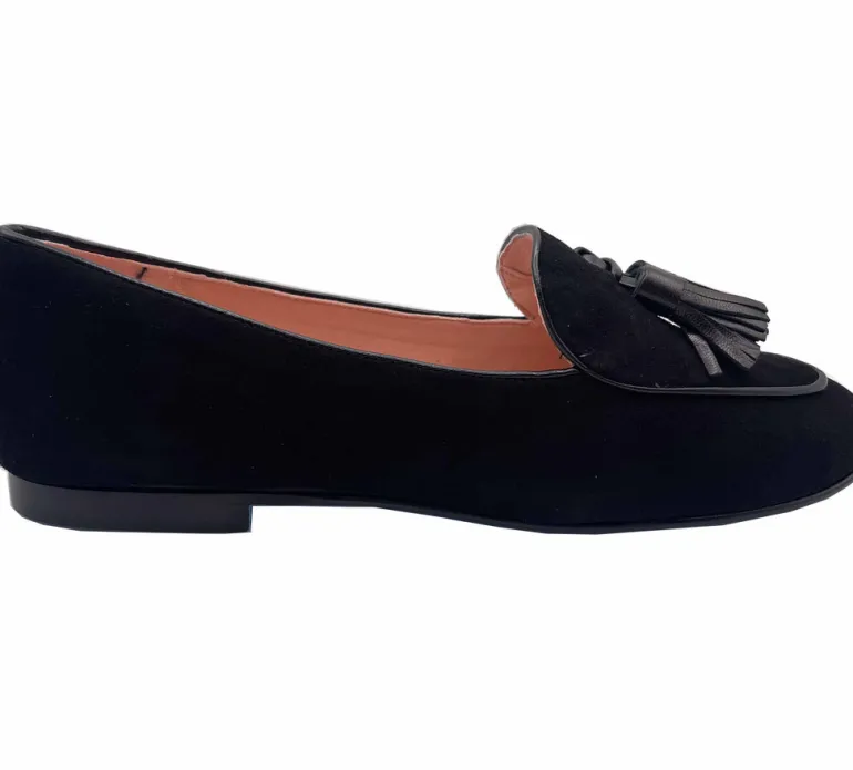 Stacey - Black Suede