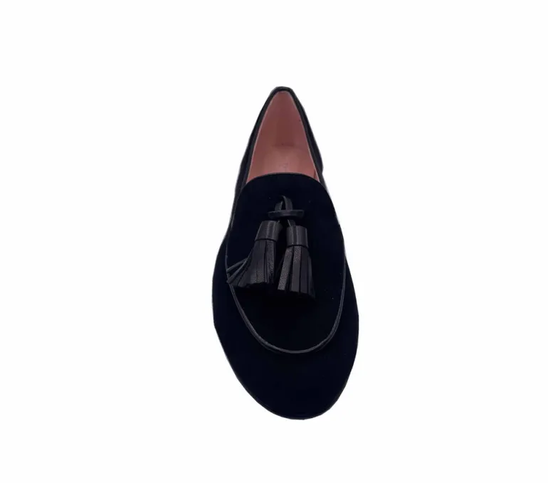 Stacey - Black Suede
