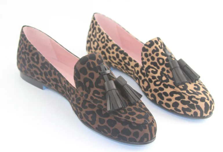 Stacey - Charcoal Leopard